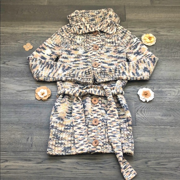 Wilfred | Aritzia chunky knit cardigan with belt